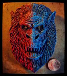 Fluffy Wall Plaque/Magnet