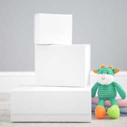 Personalised Blue Lion Baby Comforter - thumbnail 4