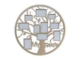 Parents Gift, Family Tree Picture Frame, Mother's Day Wood Frame, Frame - thumbnail 1