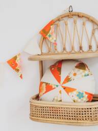 "Candy Cushion ""Picnic With The Flowers" - thumbnail 1