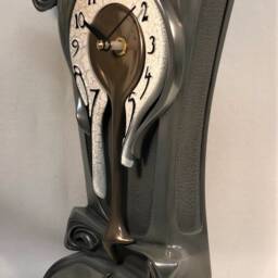 Art Nouveau Melting Mantle Clock - thumbnail 2