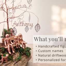 Bronze Anniversary Gifts Men Women 8Th Her Him 8 Year Wedding Gift Parents 80Th Birthday Custom Family Tree Wall Art Reunion Lesbian Gay - thumbnail 2