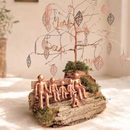 Bronze Anniversary Gifts Men Women 8Th Her Him 8 Year Wedding Gift Parents 80Th Birthday Custom Family Tree Wall Art Reunion Lesbian Gay