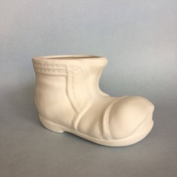 Flower Pot, Ceramic Ready To Paint, Garden Decor, Desk Accessory, Home Gift For Mom, Gift, Vase, Shoe Decor - thumbnail 2