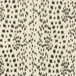 Brunschwig Fils Les Touches Pillow Cover Black & Ivory Abstract Print - thumbnail 3