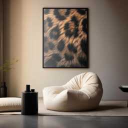Leopard Print Wall Art Fashion Poster, Quote Is My Favourite Colour, Animal Decor - thumbnail 3