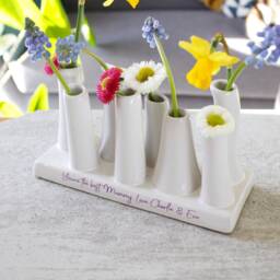 I'd Always Pick You Vase - Mother's Day Vase Happy Gift For Mom Ceramic Personalised Flower Lover - thumbnail 3