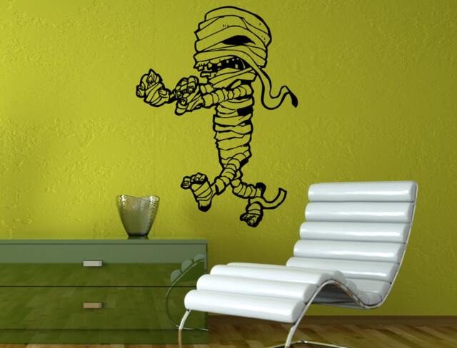 Funny Cartoon Egyptian Mummy Of Ancient Egypt Mythology Gods Wall Decal Vinyl Sticker Mural Room Decor L1344 - image 1