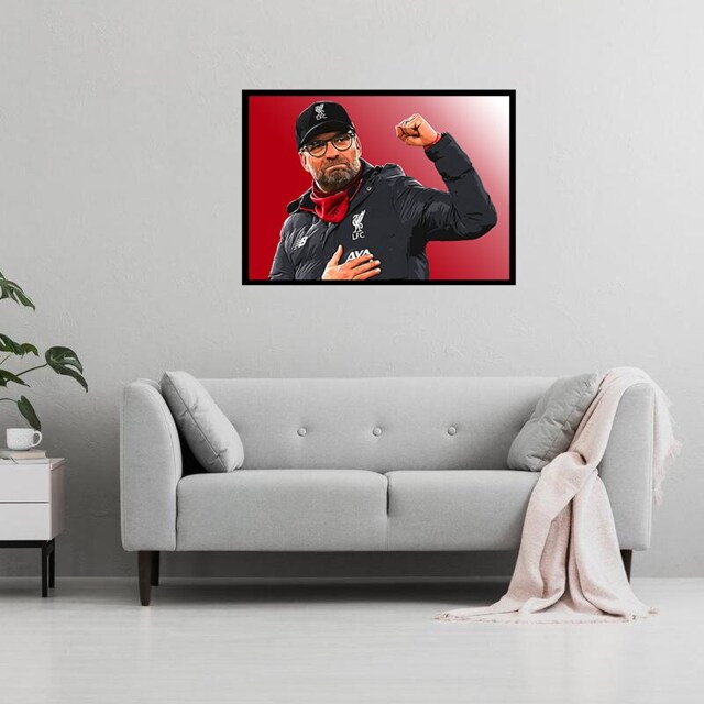 Jurgen Klopp Digital Art Print - On Foamex Board Or Photo Paper - image 1