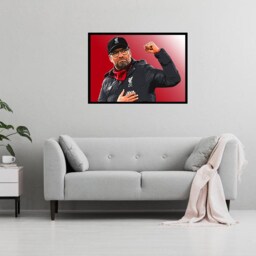 Jurgen Klopp Digital Art Print - On Foamex Board Or Photo Paper - thumbnail 1