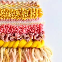 strawberry Lemonade Woven Wall Hanging - thumbnail 2