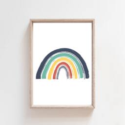 Set Of 6 Boys Nursery Prints, Playroom Bedroom Decor, Name Print, Wall Art - thumbnail 2