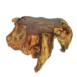 Small Round Spider Teak Root Coffee Table 60cm - thumbnail 3