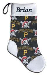 Personalized Mlb Pittsburgh Pirates Baseball Christmas Stocking Embroidered