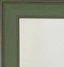 Tuscany Green Wood Picture Frame Distressed Gallery Style, All Sizes - thumbnail 2