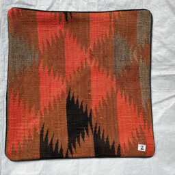 Seat Of 10 Pieces Scatter Cushions, Multicolor Natural Dyes Flat Cushions 40x40cm - thumbnail 2
