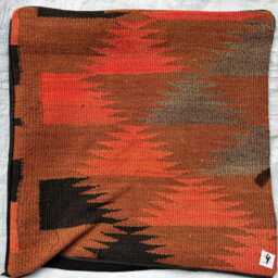 Seat Of 10 Pieces Scatter Cushions, Multicolor Natural Dyes Flat Cushions 40x40cm - thumbnail 3