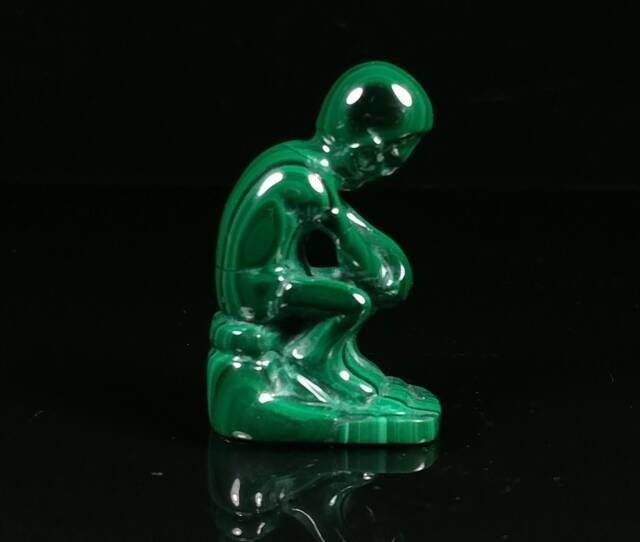 Malachite Statue - image 1