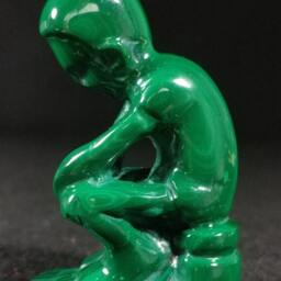 Malachite Statue - thumbnail 4