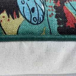 Gp & J Baker Nympheus Blue Green Luxury Designer Linen Decorative Cushion Throw Pillow Cover - thumbnail 3