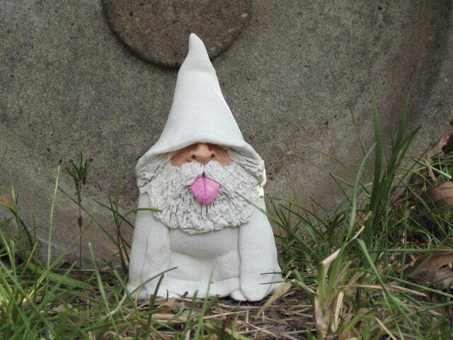 Small White Wizard With Tongue Out - image 1