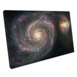 Space Print On Canvas Ready To Hang Wall Art For Home Office Decor - thumbnail 1