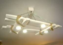 Wooden Chandelier Is Made Of Natural Wood, Ceiling Wooden Light, Chandelier, Lighting Rustic Fixture Handmade, Flat