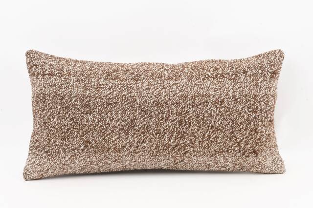 Kilim Lumbar Pillow Cover 12x24 Turkish Bohemian Cushion - image 1