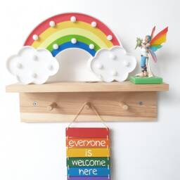 Gay Pride Lgbtq Rainbow Wall Art Decor Home Gift - thumbnail 2