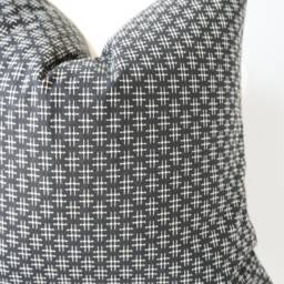 Black Striped Pillow Cover - thumbnail 2
