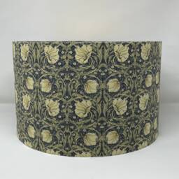 William Morris Pimpernel Navy & Cream Lampshade