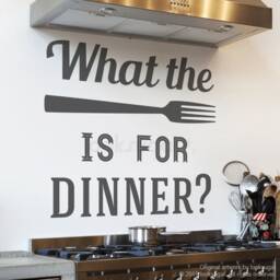 "Funny Kitchen Wall Decal " - thumbnail 1