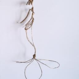 Wire Sculpture. Home Decor Lady Figurine Ooak - thumbnail 3