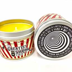 Bookish Candle - Apple & Toffee Scented The Caraval, Caraval Night Circus Book Lover Gift Bookish - thumbnail 2