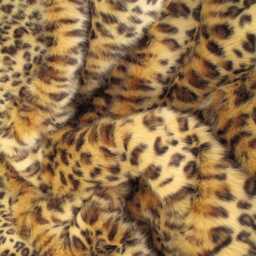 Luxury Golden Leopard Faux Fur Throw - Double-Sided, Soft Animal Print Sofa - thumbnail 2