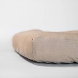Beige Linen Sheet For Kids, Adults & Baby Crib Bedding Bedding, Nursery Bedding - thumbnail 2
