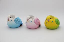 Ceramic Parrot Figurine Collectible Bird Sculpture, Home Decor