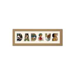 Dad & Us Photo Frame Word Name Special Gift Father's Day 1282 By Photos in A Word - thumbnail 1