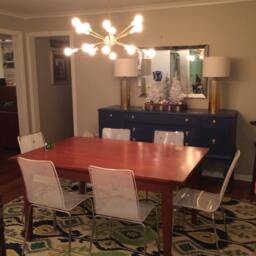 Sputnik Chandelier - 16 Arm Brass Ceiling Light Mid Century Modern Dining Room Starburst Living Bedroom Ul Listed - thumbnail 3