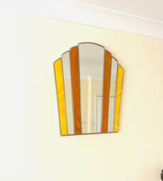 Art Deco Fan Mirror - Sunburst