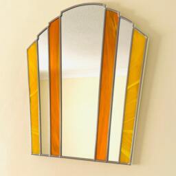 Art Deco Fan Mirror - Sunburst - thumbnail 4