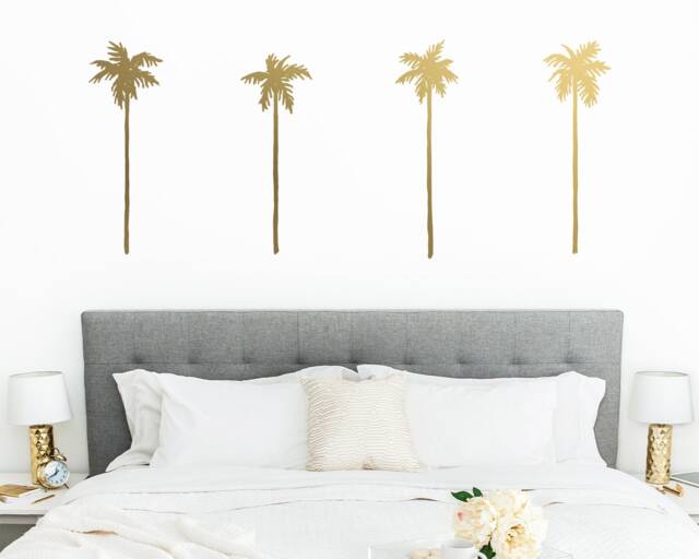 Palm Tree Wall Decals - Decals, Stickers, Beach Decor, Lover Gift, Tropical Tree, Nursery Kids Room Decor - image 1