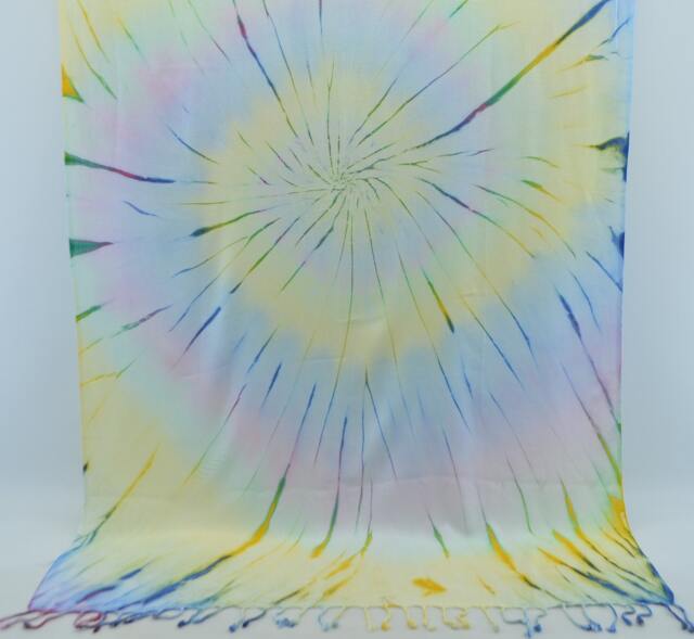 Batik Towel, Colorful Towel, Turkish Towel, 38''x65 - image 1