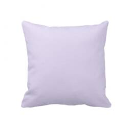 Solid Soft Lilac - Throw Pillow, Decorative Pillow Cover, Case Square- 17 - thumbnail 4