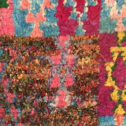 Boucherioute Rug - Berber Atlas Rug, Moroccan Handwoven Vintage Rug/127 X 230 cm 4.16 7.54 Ft Code 323 - thumbnail 2