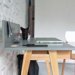 Writing Desk With Drawers, 50cm Depth - Various Colors - thumbnail 4