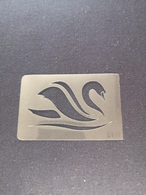 Swan Stencil, Flexible, Reusable, 125Micron, Wall Decor, Home Decor, Furniture Painting, Card Making, Craft Stencil From Bitofeverythingbyb