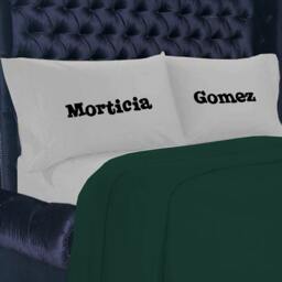Couples Personalised Pillowcase Set - Funny Celebrity Name Pillowcase Gift Set - thumbnail 2