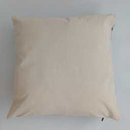 Moroccan Cactus Silk Cushion Cover, Handmade Oatmeal Sabra Throw Pillow, Scatter 20''x20''/50x50 cm - thumbnail 4