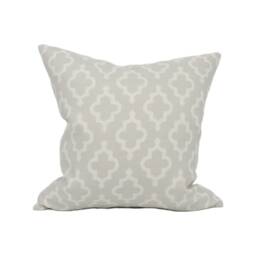 Schumacher - Jake Soft Grey Moroccan Inspired Geometric Cushion Cover Handmade Throw Pillow Designer Home D??cor - thumbnail 3